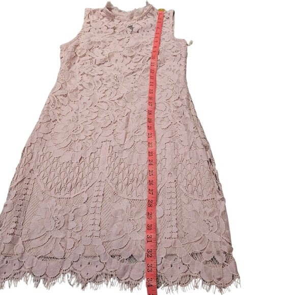 NWT Pink Lace Cocktail Dress Small - Picture 7 of 12